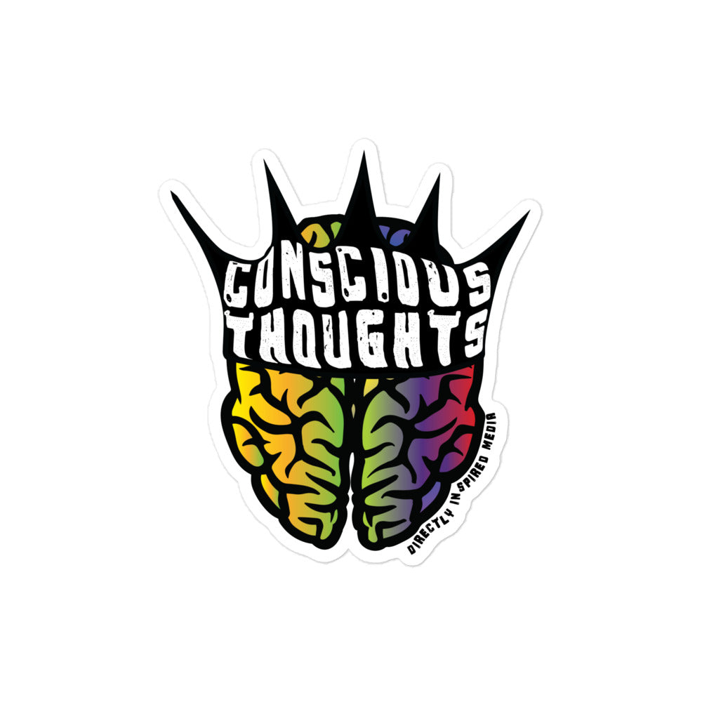 Conscious Thoughts Sticker