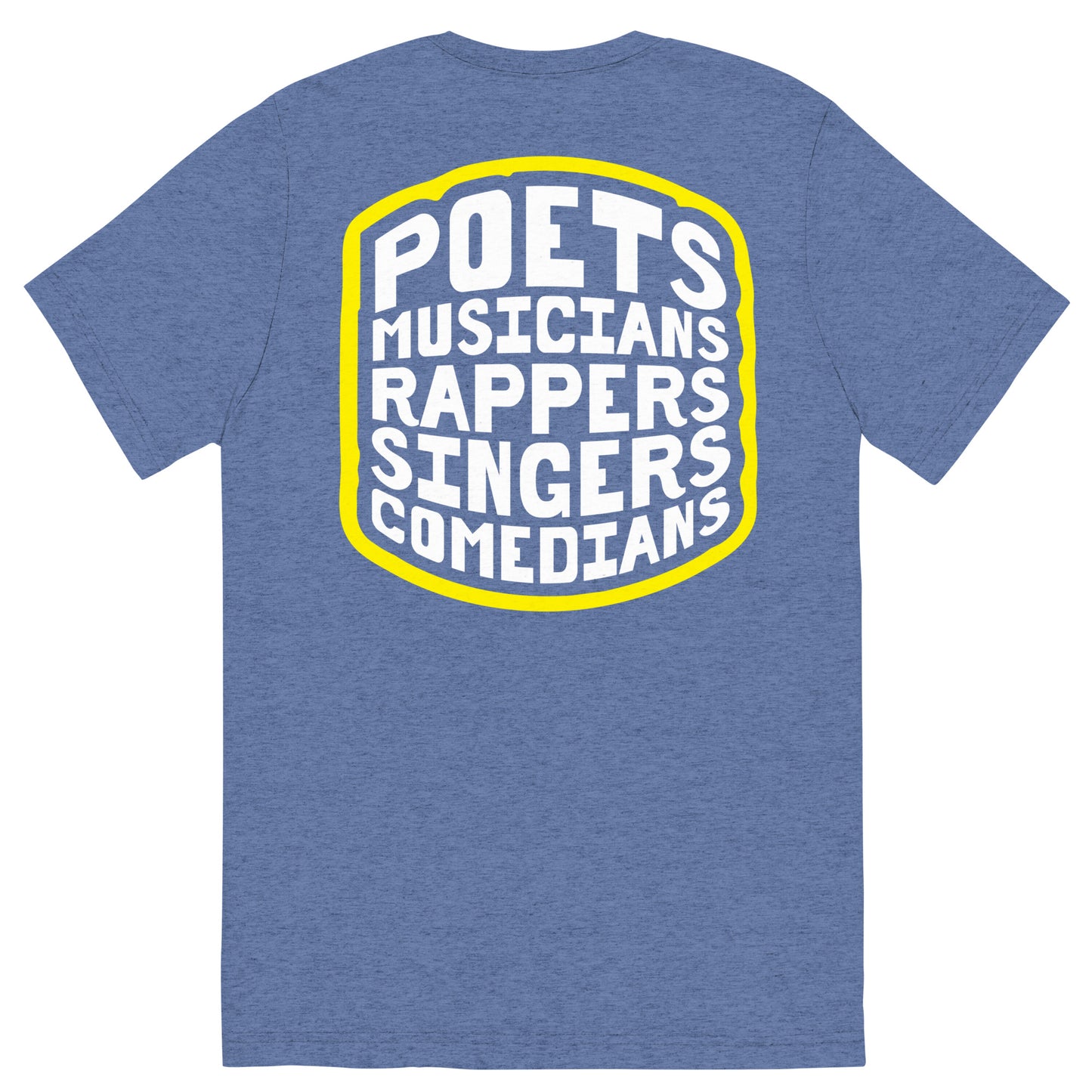 Lima Land Poetry Slam Yell Accent Tee