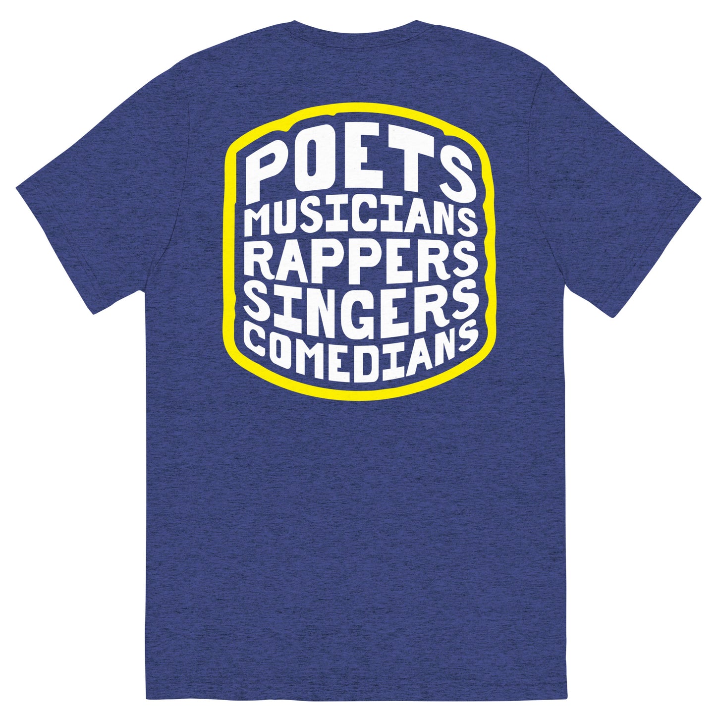 Lima Land Poetry Slam Yell Accent Tee