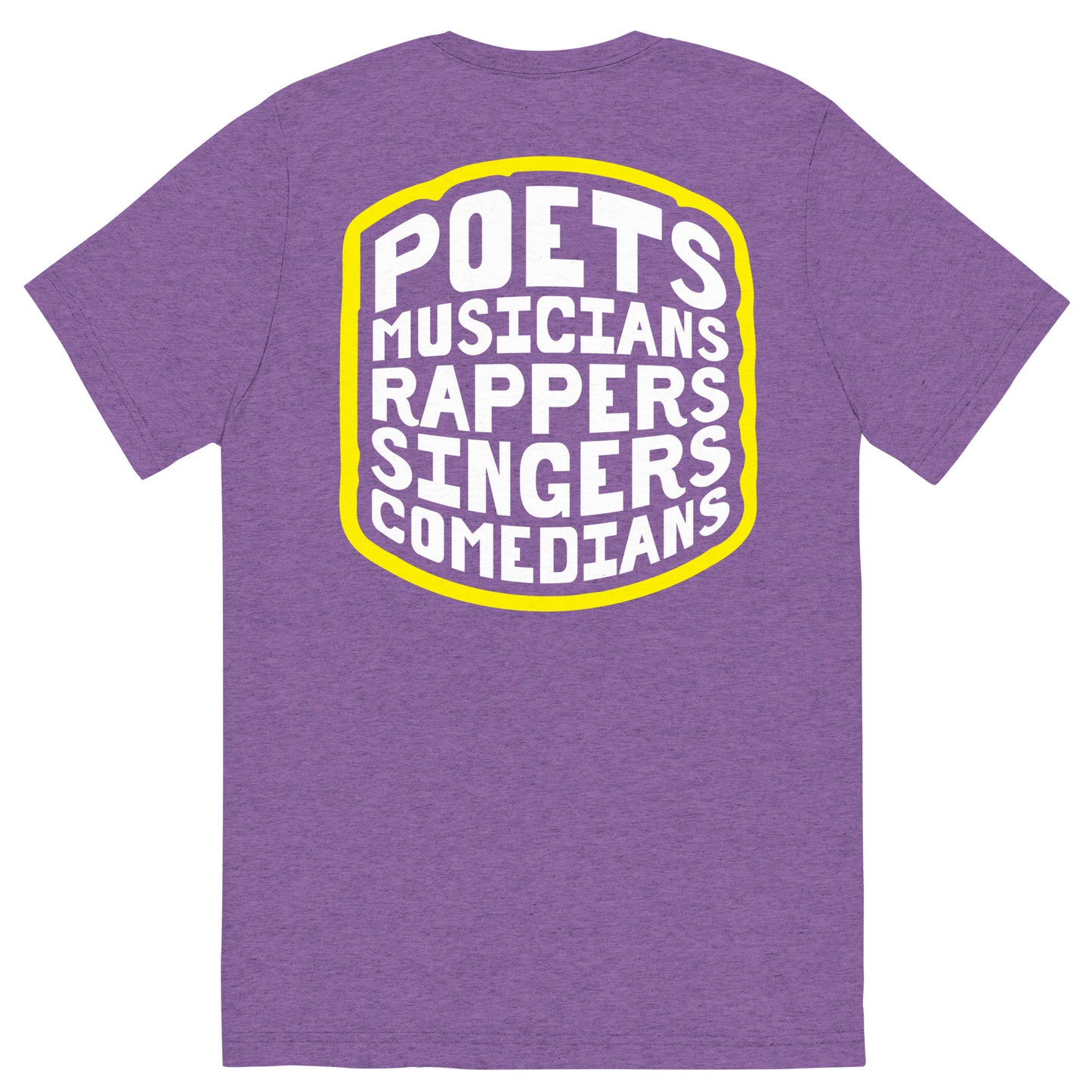 Lima Land Poetry Slam Yell Accent Tee