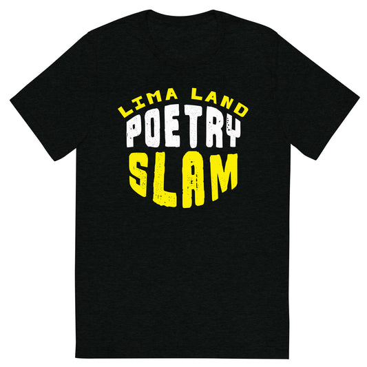 Lima Land Poetry Slam Yell Accent Tee